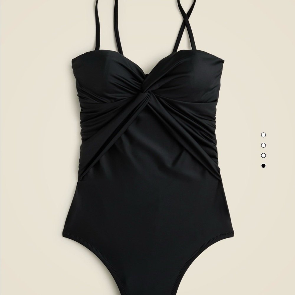 J. Crew Black Women's One Piece Swimsuit